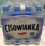 Cisowianka 0,5l gazowana - karton