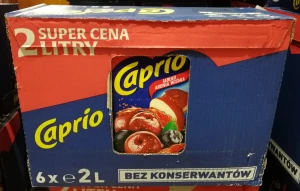 Caprio 2l Wiśnia - Jabłko - Aronia - karton