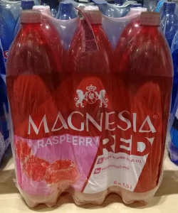 Magnesia Woda gazowana 1,5l Malina - karton