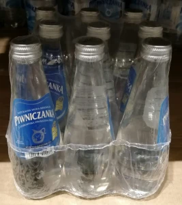 Piwniczanka 0,3l Gazowana (butelka szklana) - karton