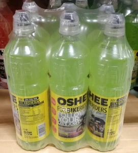Oshee 750ml Isotonic - Limetkowo-miętowy - karton