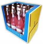 EFFERVE Francuska lemoniada - różowa 750ml - karton