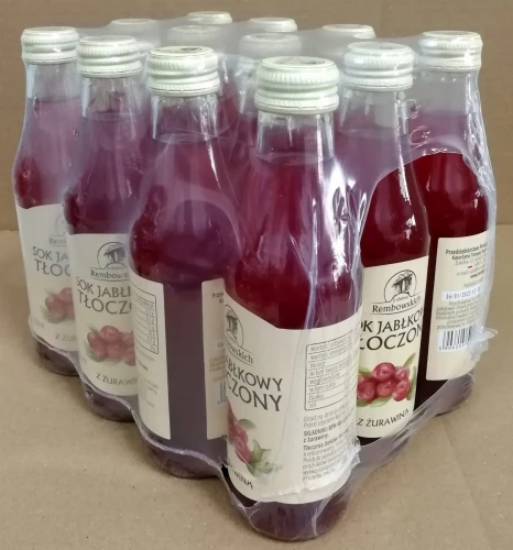 Sok Jabłkowy tłoczony z żurawiną 250ml hurtownia.jpg