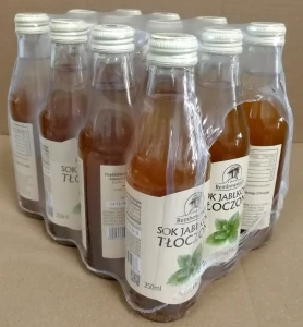 Z domu Rembowskich Sok jabłkowy nieklarowany z miętą 250ml - karton