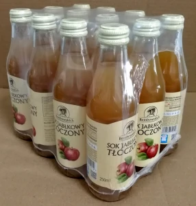 Z domu Rembowskich Sok jabłkowy nieklarowany 250ml - karton