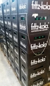 Fritz Kola Napój gazowany o smaku kawy 330ml - 960 sztuk - paleta