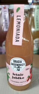 Bracia Sadownicy Letnie Jabłko z truskawką i bazylią 500ml - karton