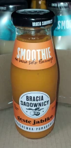 Bracia Sadownicy Smoothie Gęste jabłko, marchewka i pomarańcza 215 ml - karton