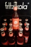 Fritz Limo Napój gazowany rabarbar BIO 330ml - 12 sztuk