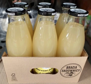 Bracia Sadownicy Tłoczone Jabłko słodkie odmiany 750ml - karton