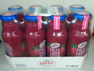 Hortex Smoothie burak, jagody goji i amarantus 300ml - karton
