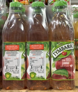 Tymbark sok jabłkowy 1l PET - karton