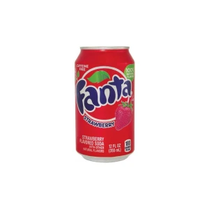 Fanta Puszka Truskawka 335ml - karton