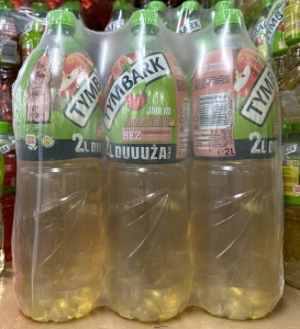 Tymbark napój jabłko-brzoskwinia 2l PET - karton