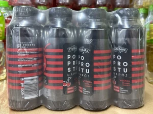 Tymbark Po Prostu napój wiśnia-granat 0,4l - karton