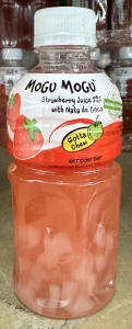 Mogu Mogu truskawka z dodatkiem Nata de Coco 320ml