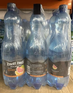 Żywiec Zdrój Mocny Gaz pomarańcza-grejpfrut 1,2l - karton