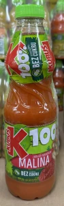 Kubuś 100% malina-jabłko 850ml