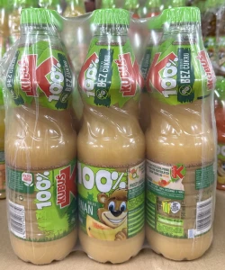 Kubuś 100% banan-brzoskwinia 850ml - karton