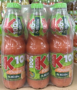 Kubuś 100% pomarańcza-jabłko 850ml - karton