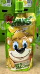 Kubuś Mus 100% owoców banan-jabłko 100g - karton
