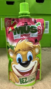 Kubuś Mus 100% owoców jabłko-arbuz 100g