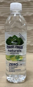Żywiec Zdrój Naturals Zero z delikatną nutą limonki i mięty 500ml
