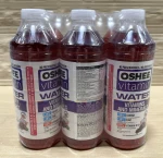 Oshee Water Vitamin Water Witaminy i Minerały (czerwone winogrona) 1,1l  - karton