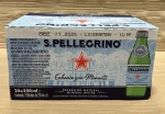 S.Pellegrino Naturalna woda mineralna gazowana 250ml (butelka szklana) - karton
