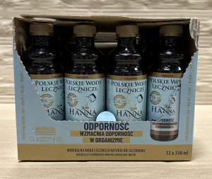 Polskie Wody Lecznicze Hanna Odporność 330ml - karton