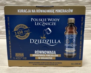 Polskie Wody Lecznicze Dziedzilla Równowaga 330ml - karton