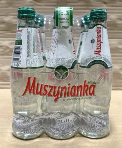 Muszynianka 0,3L Niskonasycona (butelka szklana) - karton
