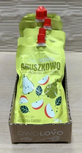 Owolovo Gruszkowo Mus jabłkowo-gruszkowy 200g - karton