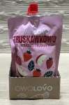 Owolovo Truskawkowo Mus jabłkowo-truskawkowy 200g - karton