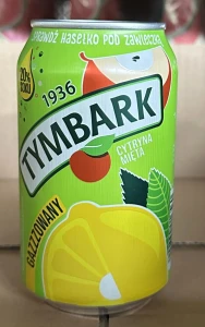 Tymbark Gazzzowany cytryna-mięta 330ml
