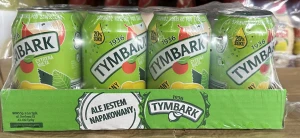 Tymbark Gazzzowany cytryna-mięta 330ml - karton
