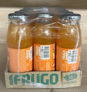 Frugo Ultraorange 250ml (butelka szklana) - karton