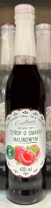 Excellence Syrop o smaku malinowym 430ml - karton
