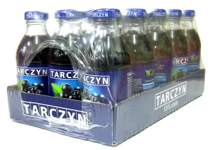 Tarczyn 0,3l czarna porzeczka - karton